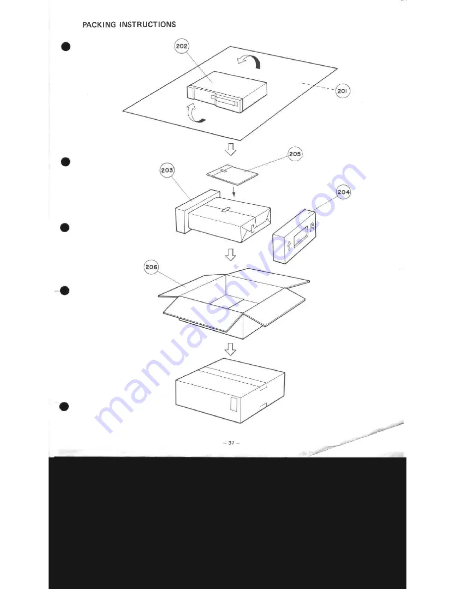 Mitsubishi DP-47P Service Manual Download Page 53