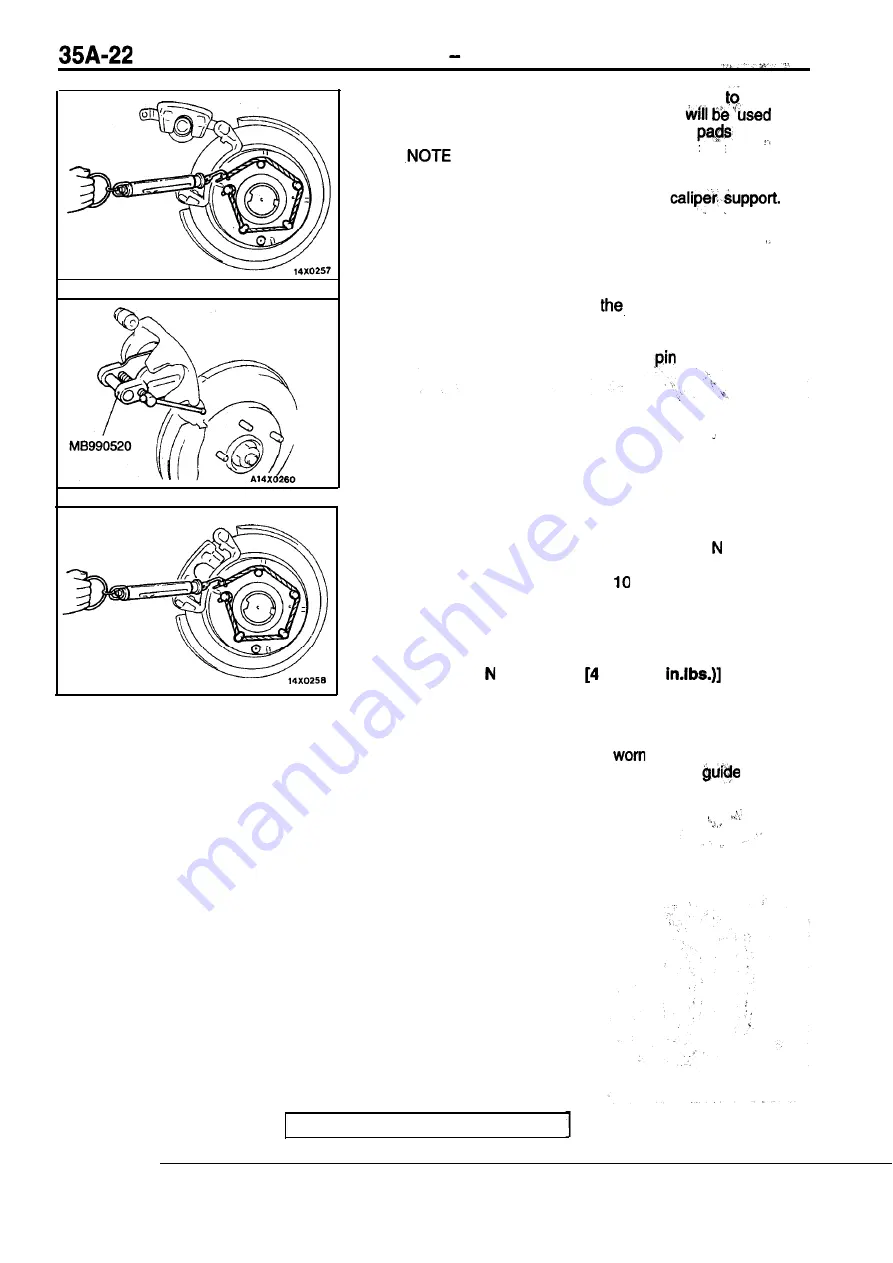 Mitsubishi Eclipse 1990 Service Manual Download Page 1660