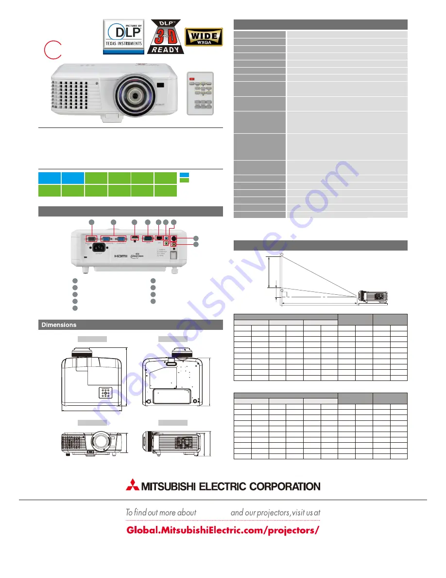 Mitsubishi EW230U-ST Скачать руководство пользователя страница 2