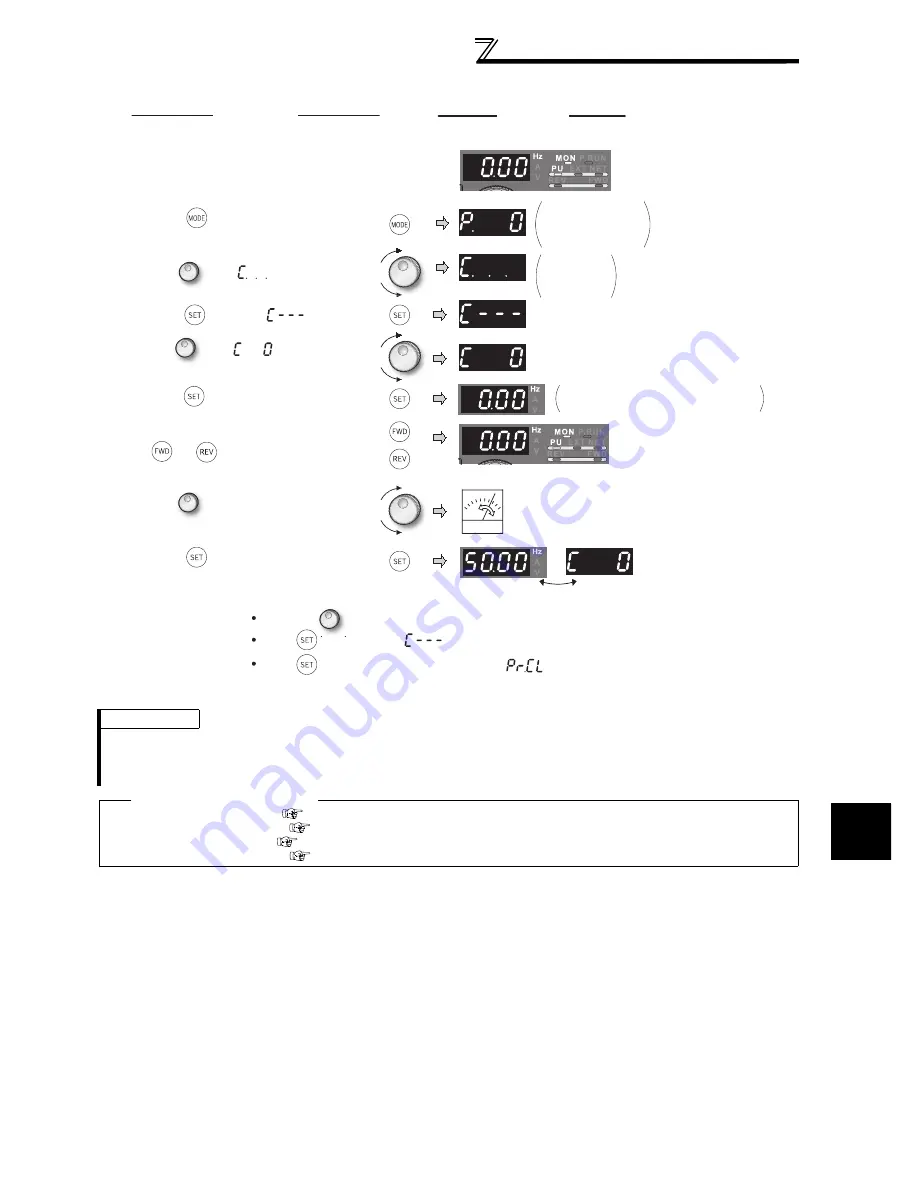 Mitsubishi FR-A740-00023-EC Instruction Manual Download Page 263