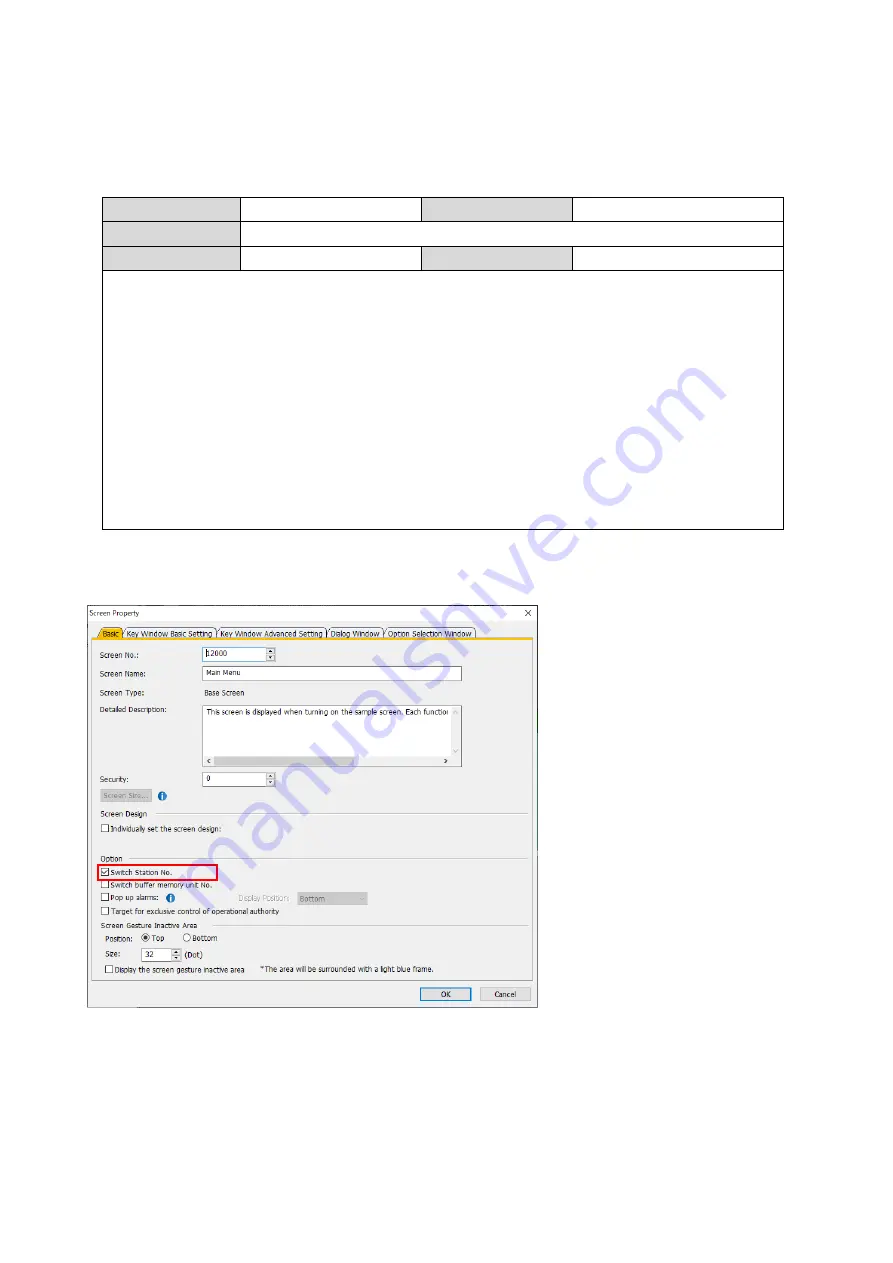 Mitsubishi FR-E800 Series Sample Screen Manual Download Page 57