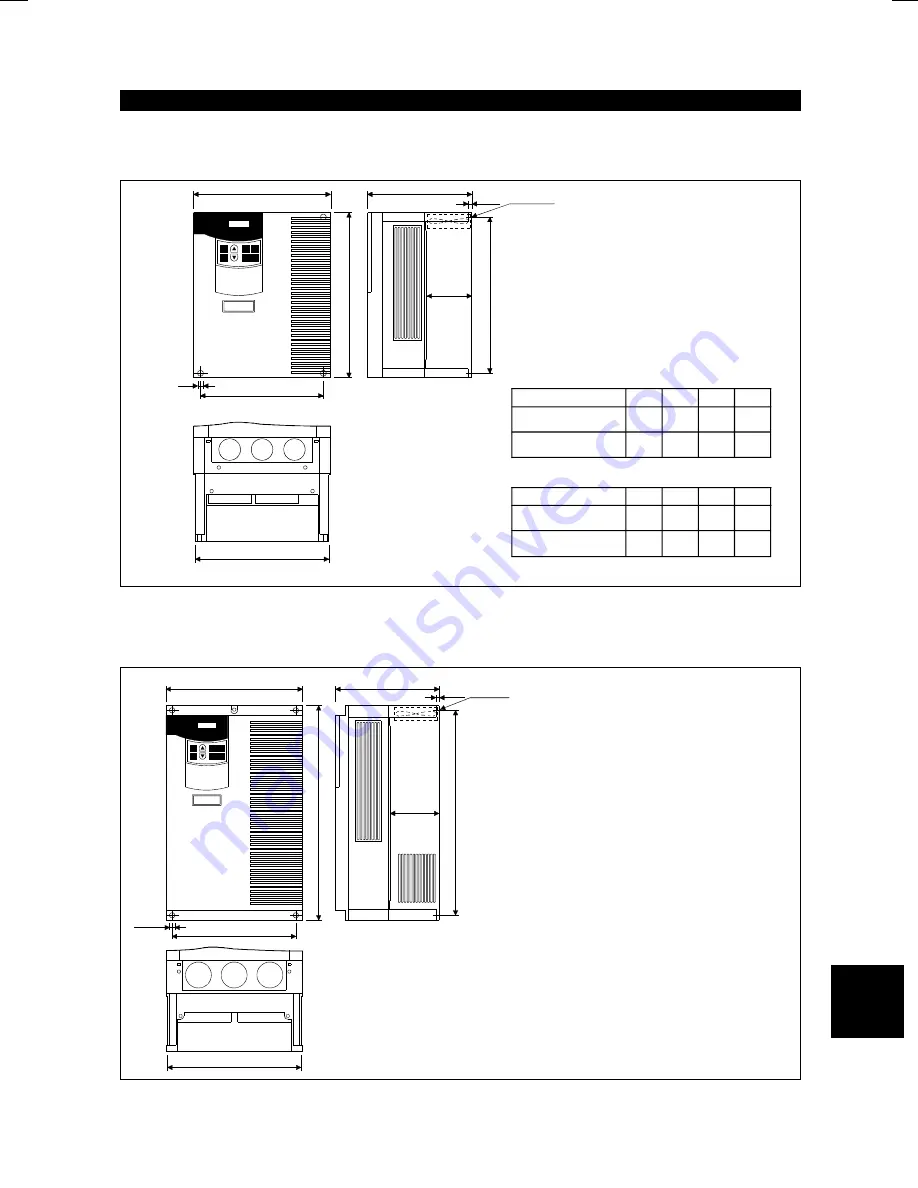 Mitsubishi FR-F500 Instruction Manual Download Page 204