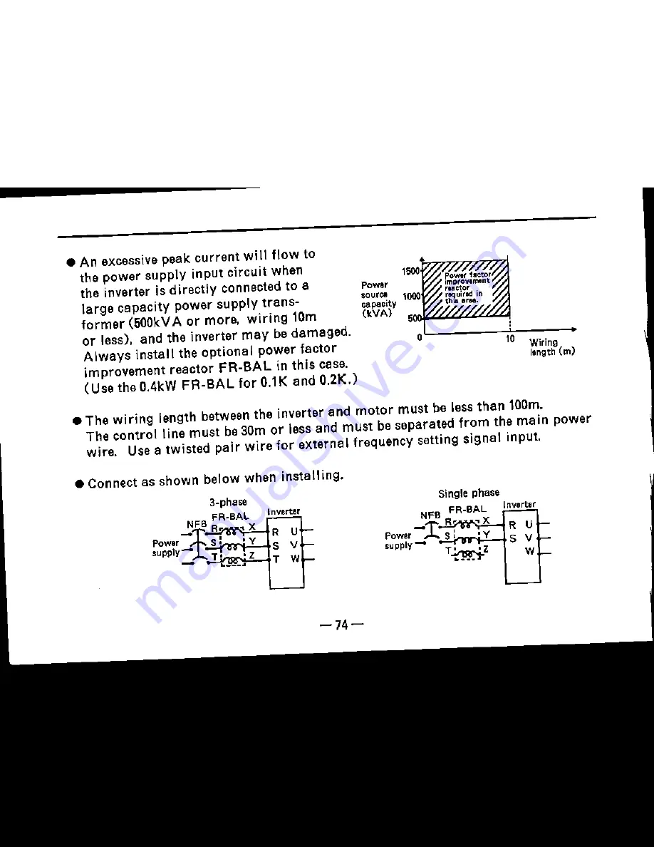 Mitsubishi FREQROL-U100 Instruction Manual Download Page 88