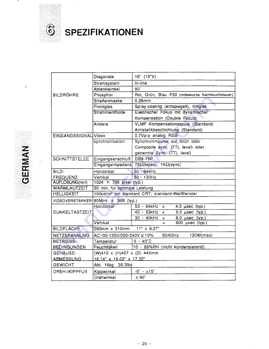 Mitsubishi FS6605ETKL User Manual Download Page 46