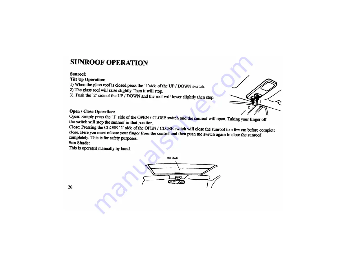 Mitsubishi FTO Series Handbook Download Page 27