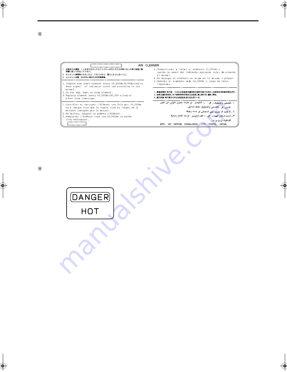 Mitsubishi Fuso FK/FM 2006 Owner'S Manual Download Page 22