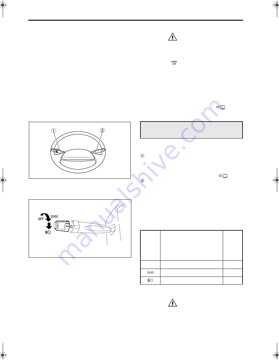 Mitsubishi Fuso FK/FM 2006 Owner'S Manual Download Page 63