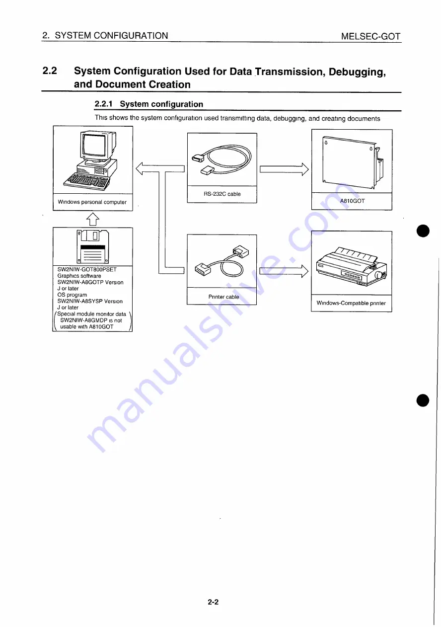 Mitsubishi GOT MELSEC 800 Series Additional Explanation Download Page 19