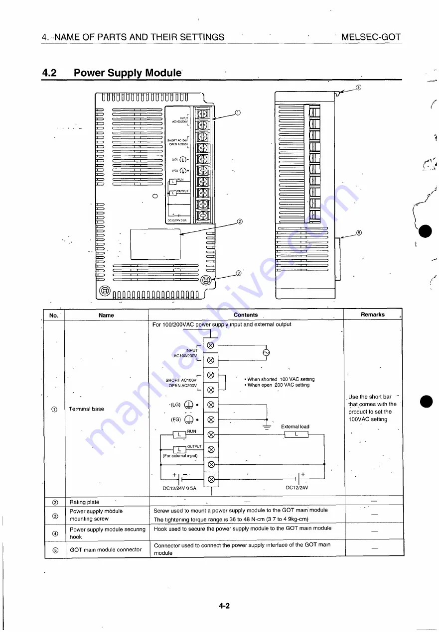 Mitsubishi GOT MELSEC 800 Series Скачать руководство пользователя страница 37