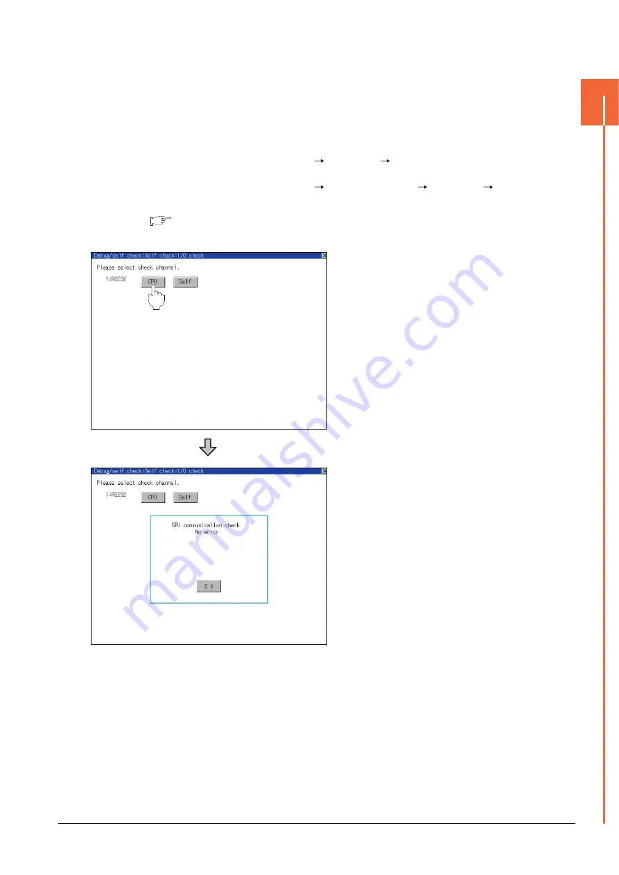 Mitsubishi GOT2000Series Connection Manual Download Page 47