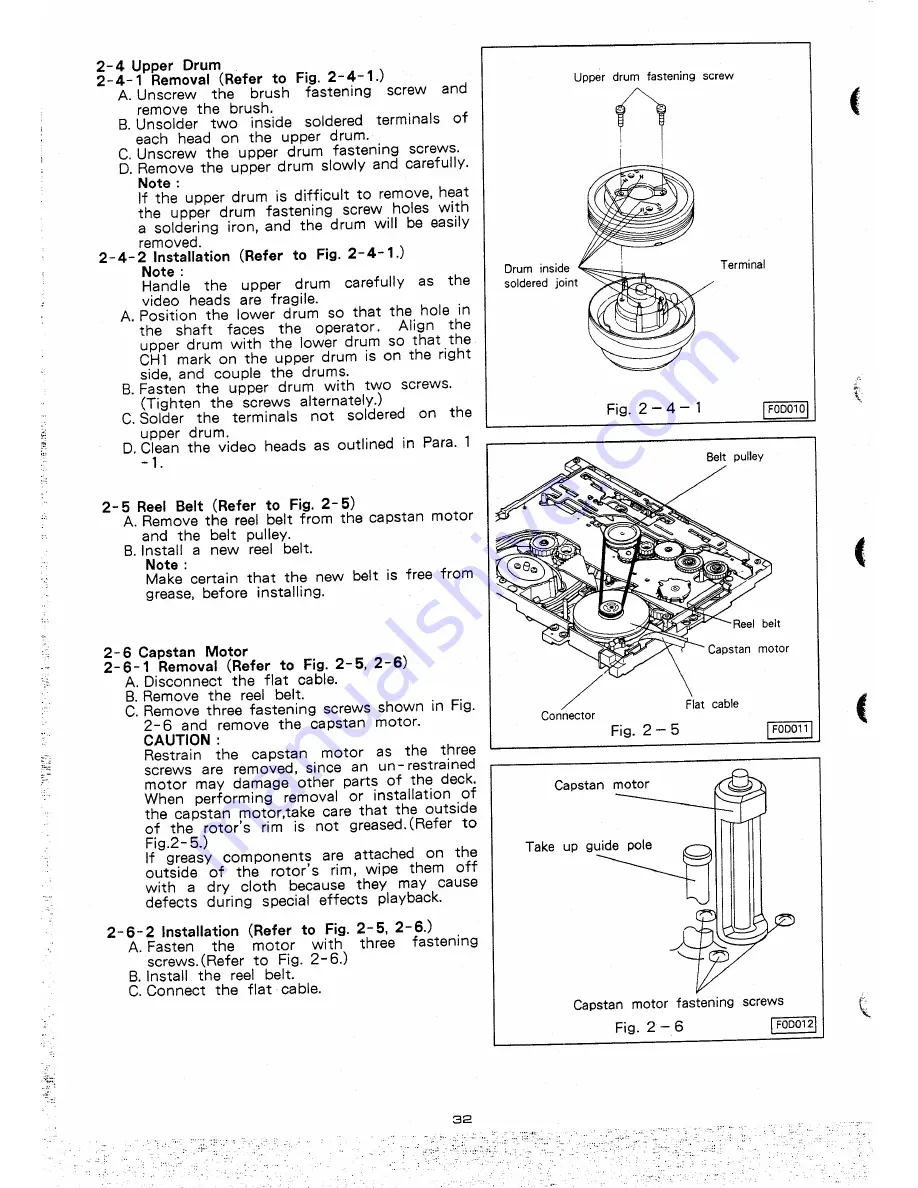 Mitsubishi HS-B82 Скачать руководство пользователя страница 34