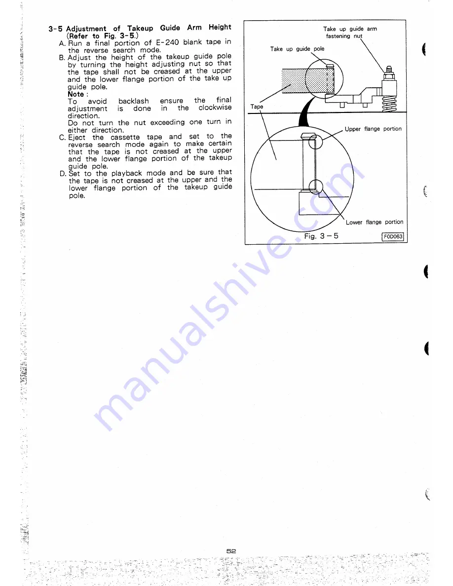 Mitsubishi HS-B82 Service Manual Download Page 54