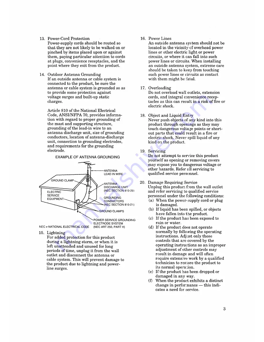 Mitsubishi HS-U430 Owner'S Manual Download Page 5