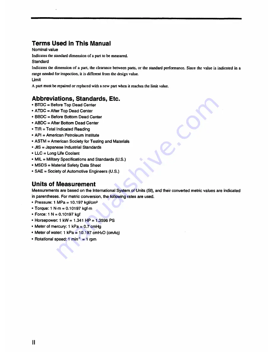 Mitsubishi L2A Service Manual Download Page 4