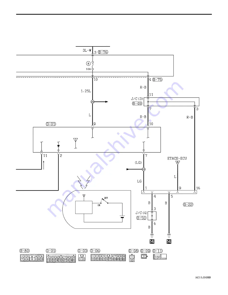 Mitsubishi LANCER EVOLUTION-IV 1998 Workshop Manual Download Page 61