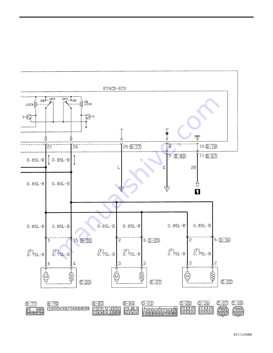 Mitsubishi LANCER EVOLUTION-IV 1998 Workshop Manual Download Page 143