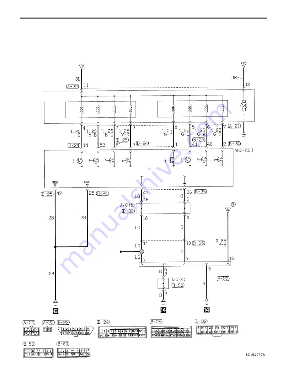 Mitsubishi LANCER EVOLUTION-IV 1998 Workshop Manual Download Page 176