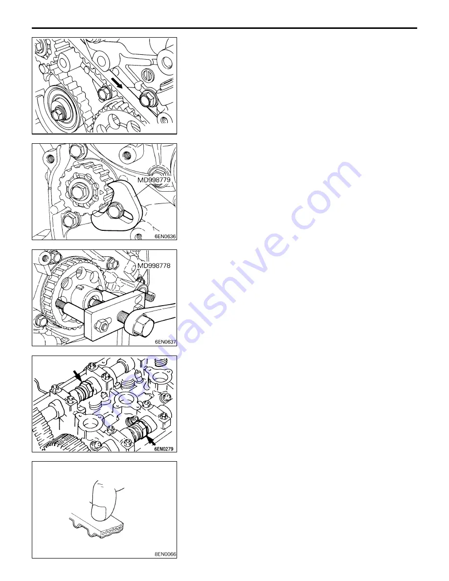 Mitsubishi LANCER EVOLUTION-IV 1998 Workshop Manual Download Page 209