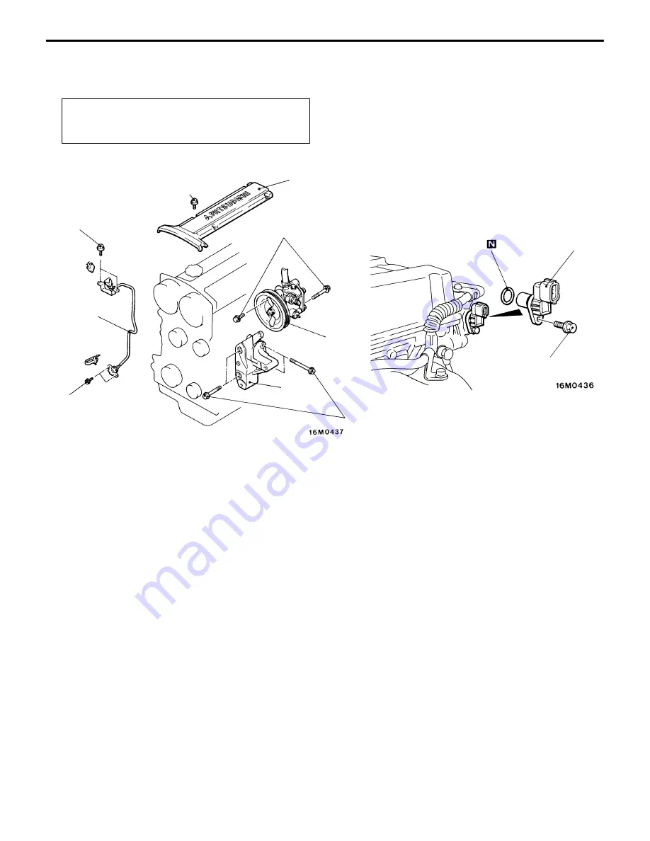 Mitsubishi LANCER EVOLUTION-IV 1998 Workshop Manual Download Page 288