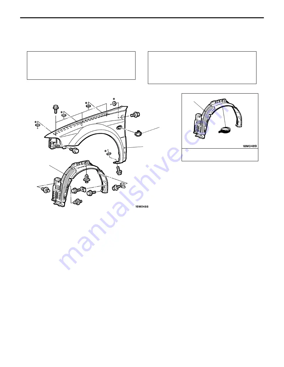 Mitsubishi LANCER EVOLUTION-IV 1998 Workshop Manual Download Page 499