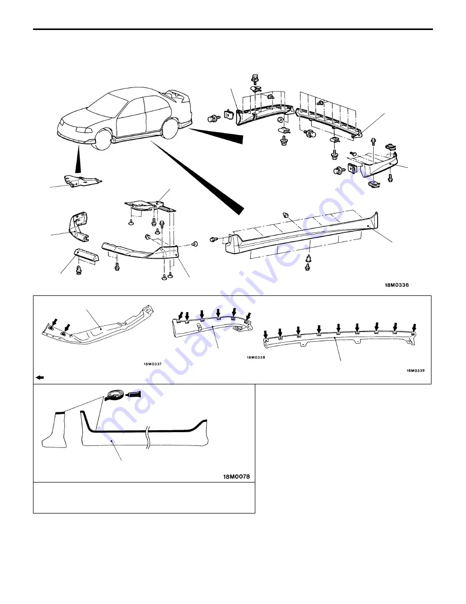 Mitsubishi LANCER EVOLUTION-IV 1998 Workshop Manual Download Page 517