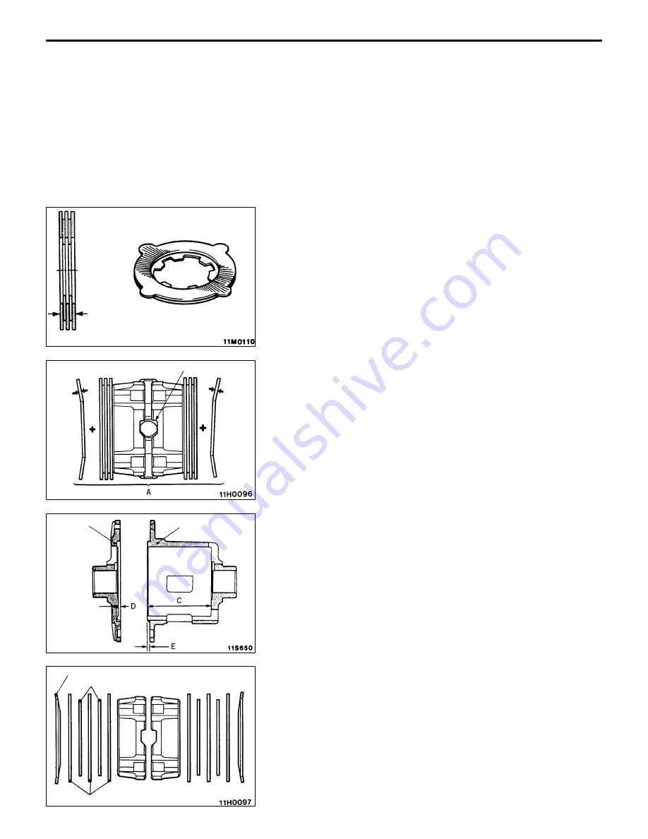 Mitsubishi Lancer Evolution IV Workshop Manual Download Page 230