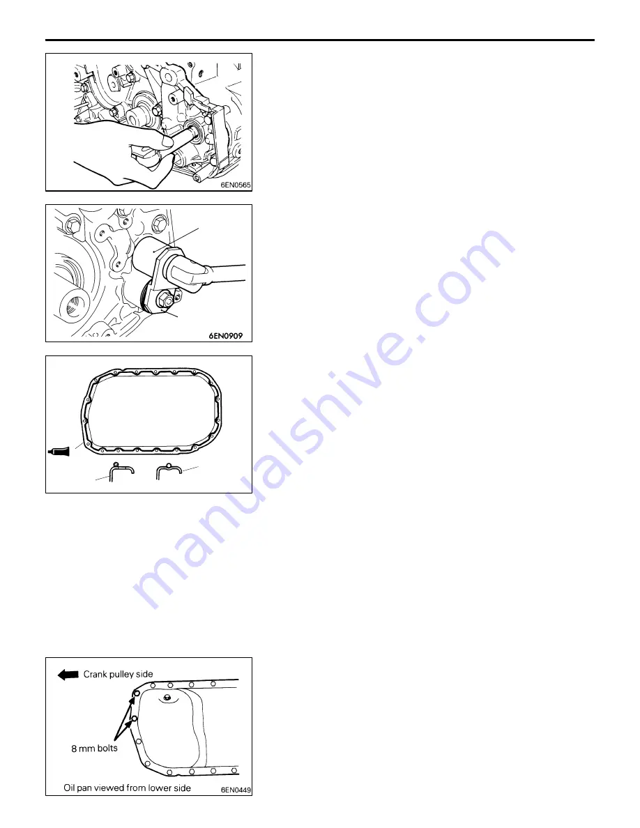 Mitsubishi Lancer Evolution-VI Workshop Manual Download Page 80