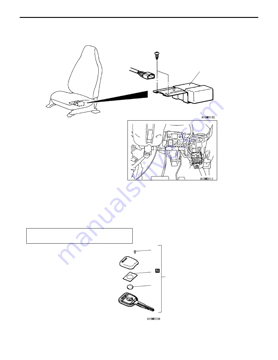 Mitsubishi Lancer Evolution-VI Workshop Manual Download Page 271