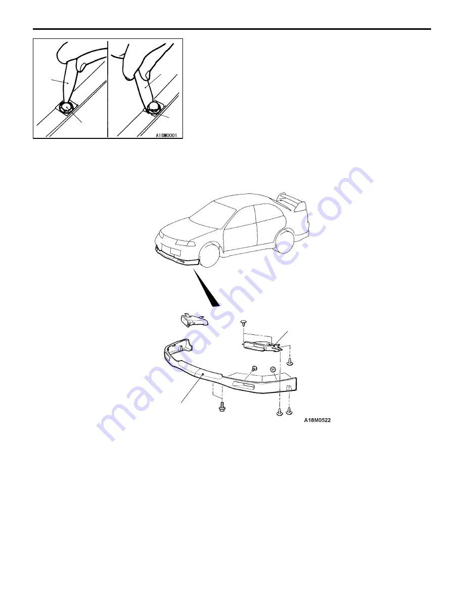 Mitsubishi Lancer Evolution-VI Скачать руководство пользователя страница 286