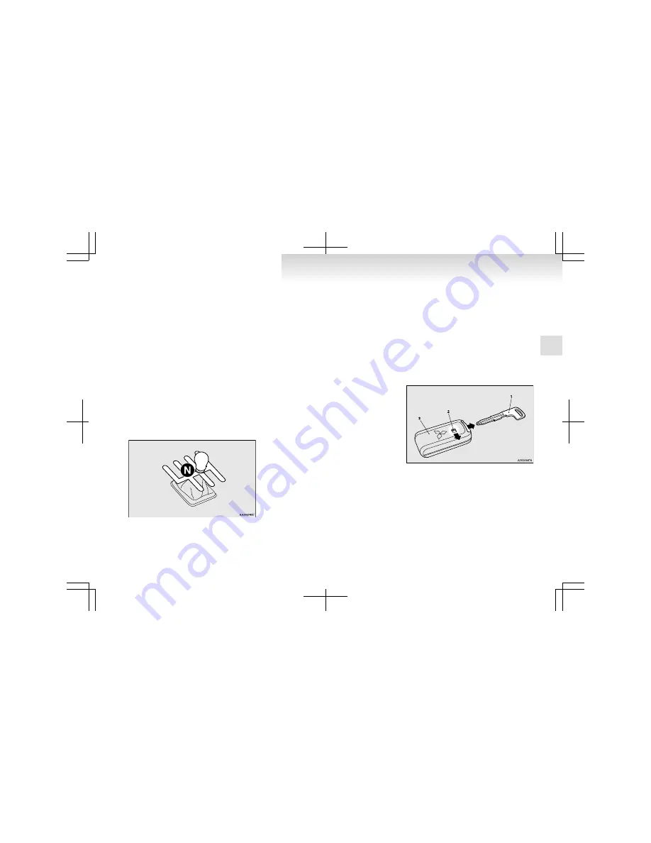 Mitsubishi Lancer Sportback Owner'S Manual Download Page 40