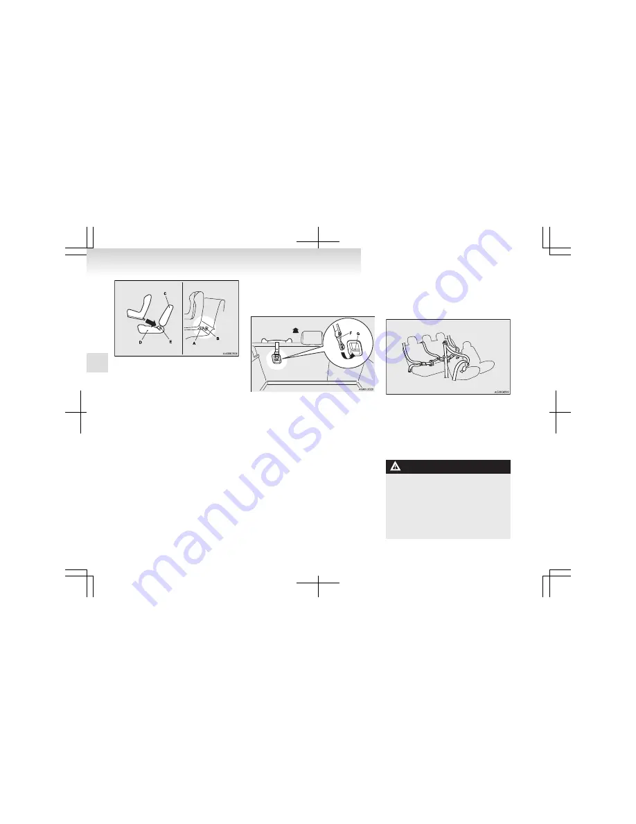 Mitsubishi Lancer Sportback Owner'S Manual Download Page 87