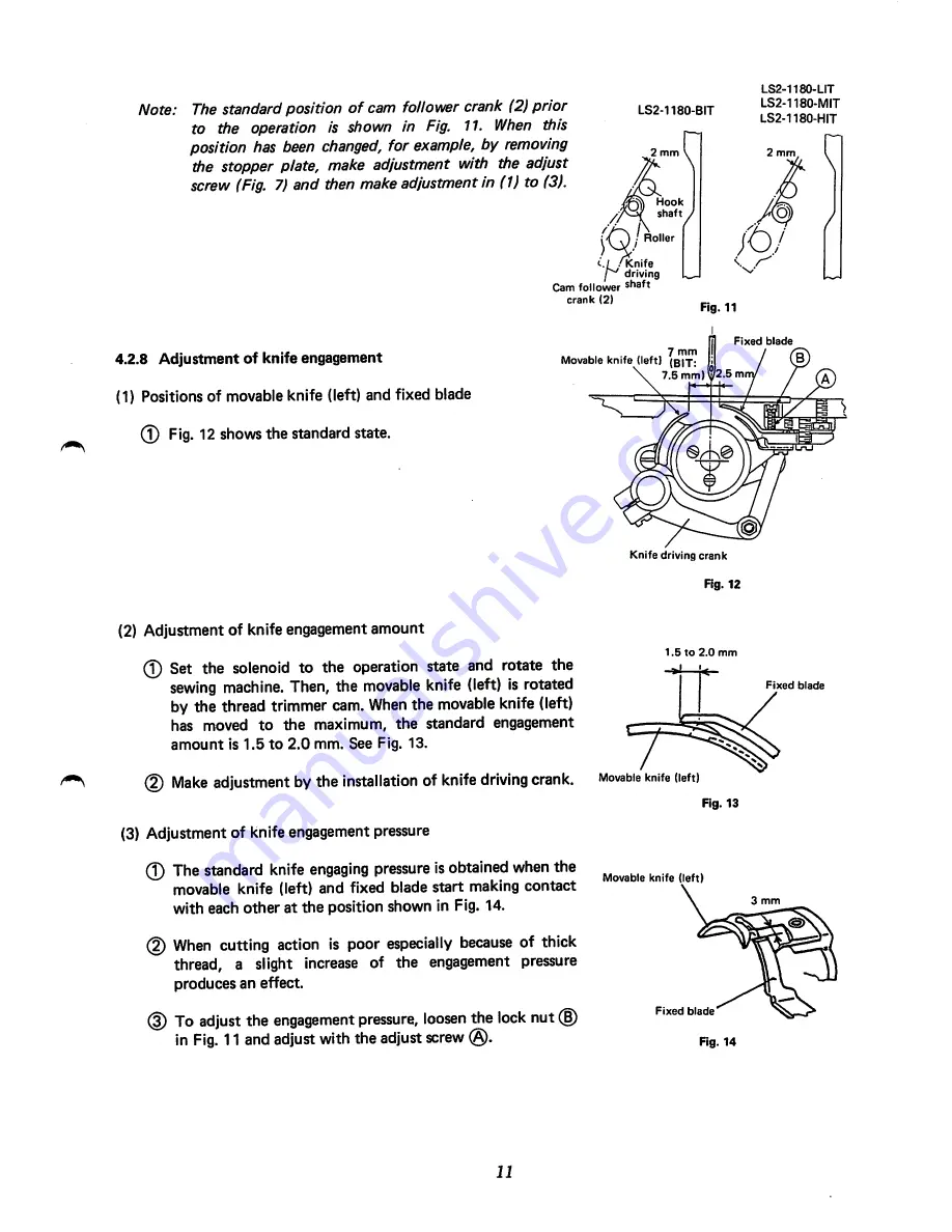 Mitsubishi LS2-1180 Скачать руководство пользователя страница 12