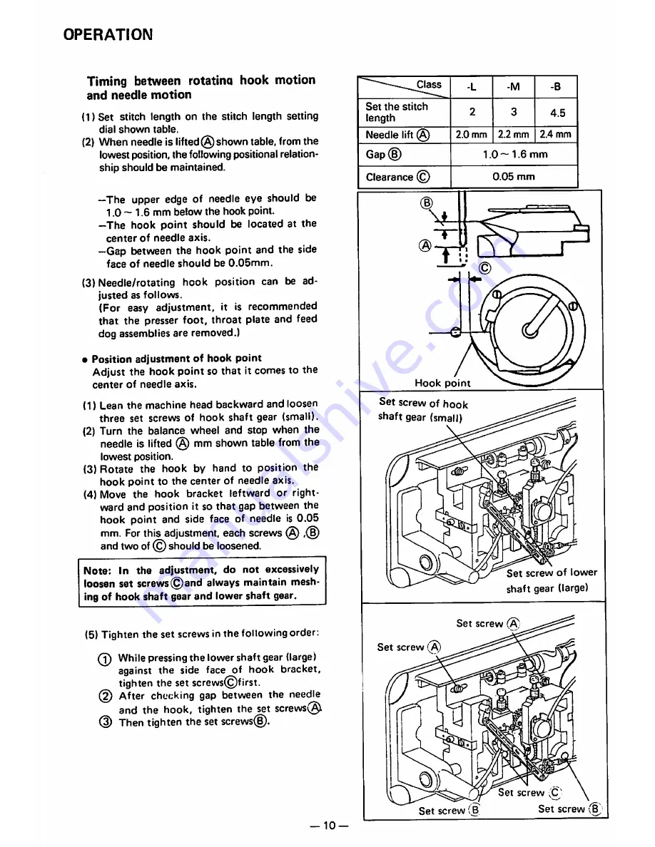 Mitsubishi LT2-2230 Instruction Manual Download Page 13