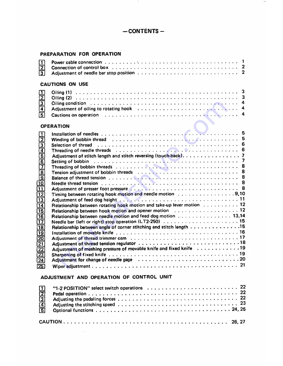 Mitsubishi LT2-230 Instruction Manual Download Page 2