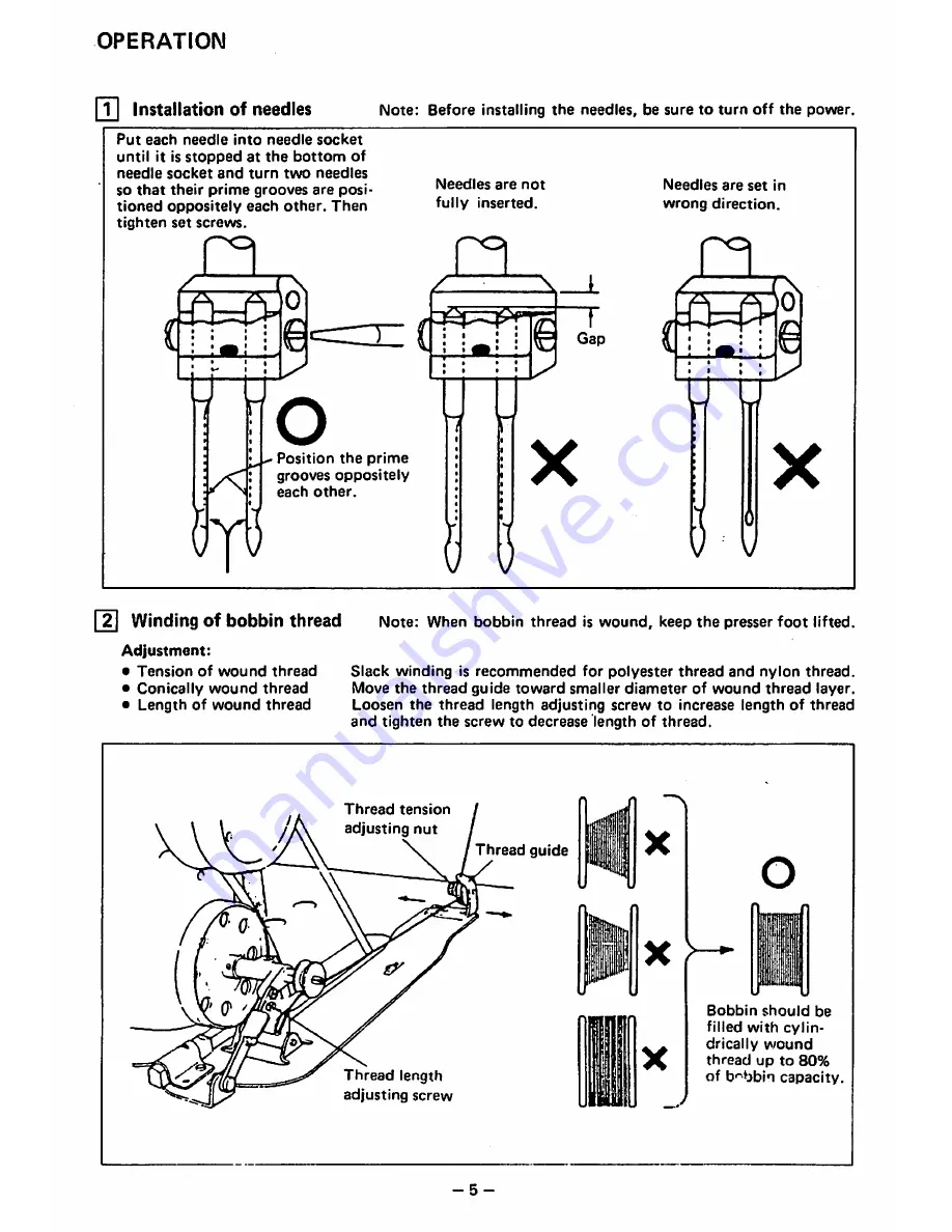 Mitsubishi LT2-230 Instruction Manual Download Page 7