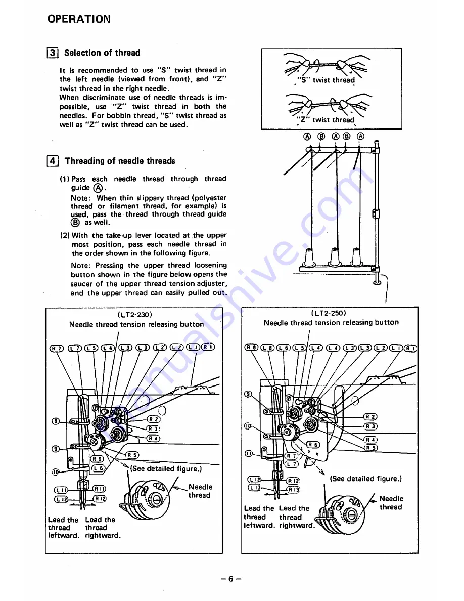 Mitsubishi LT2-230 Instruction Manual Download Page 8