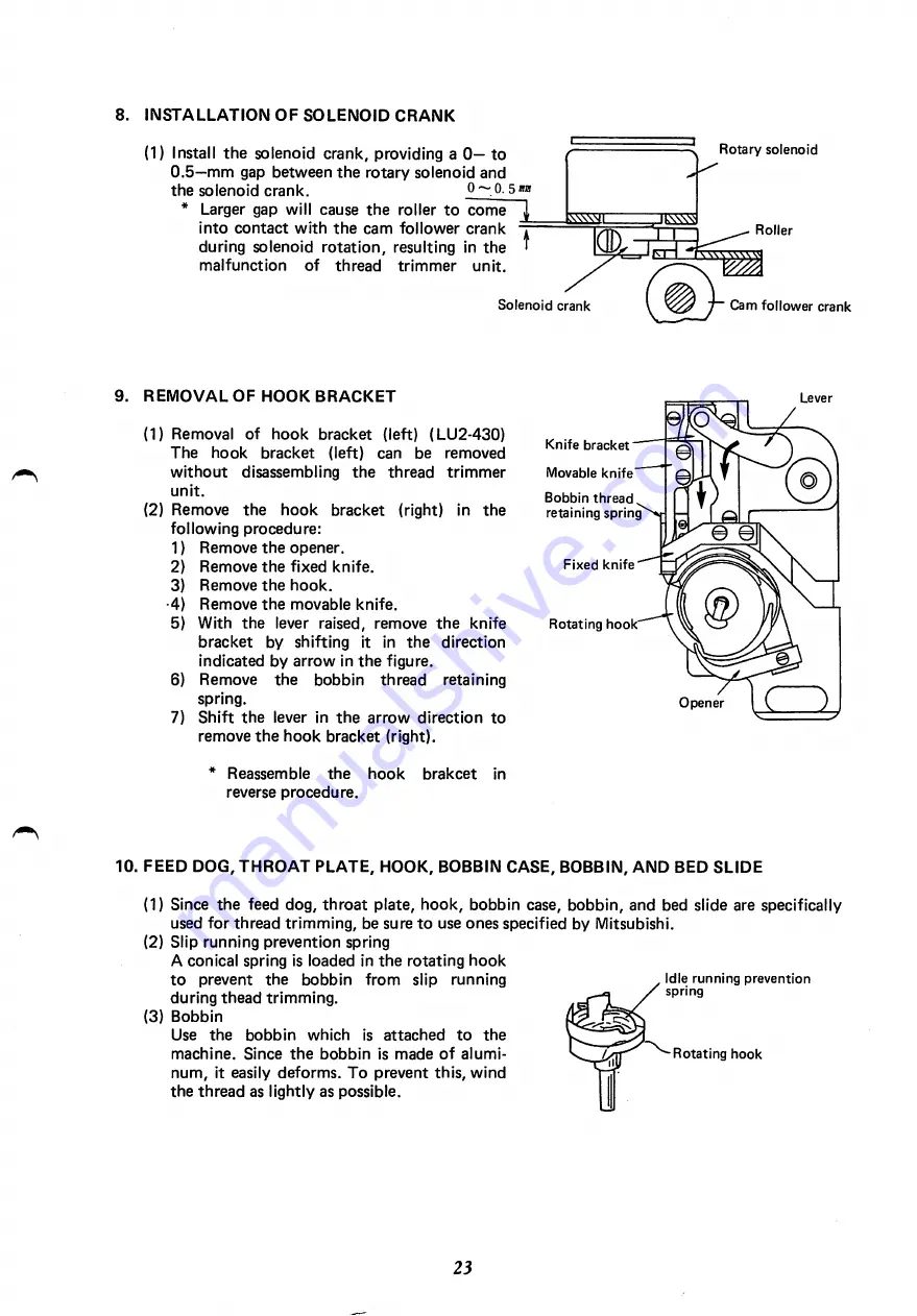 Mitsubishi LU2-410 Technical Information Download Page 26