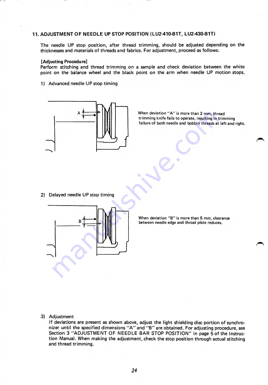 Mitsubishi LU2-410 Technical Information Download Page 27