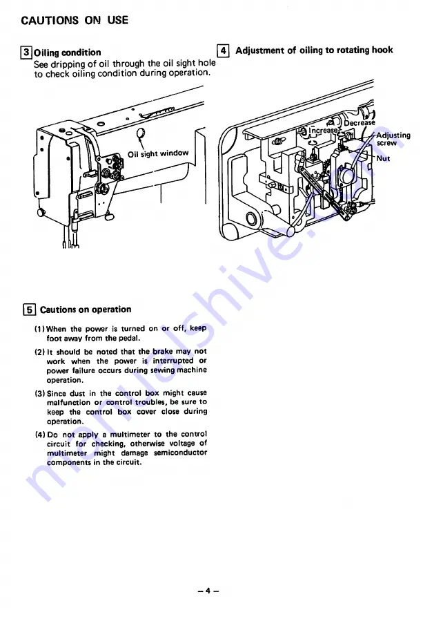 Mitsubishi LU2-4410 Instruction Manual Download Page 7