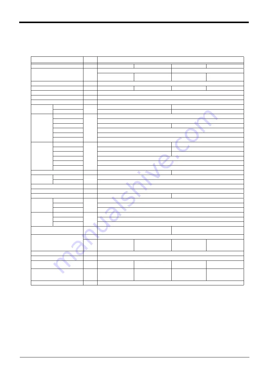 Mitsubishi MELFA RV-6S Series Standard Specifications Manual Download Page 15