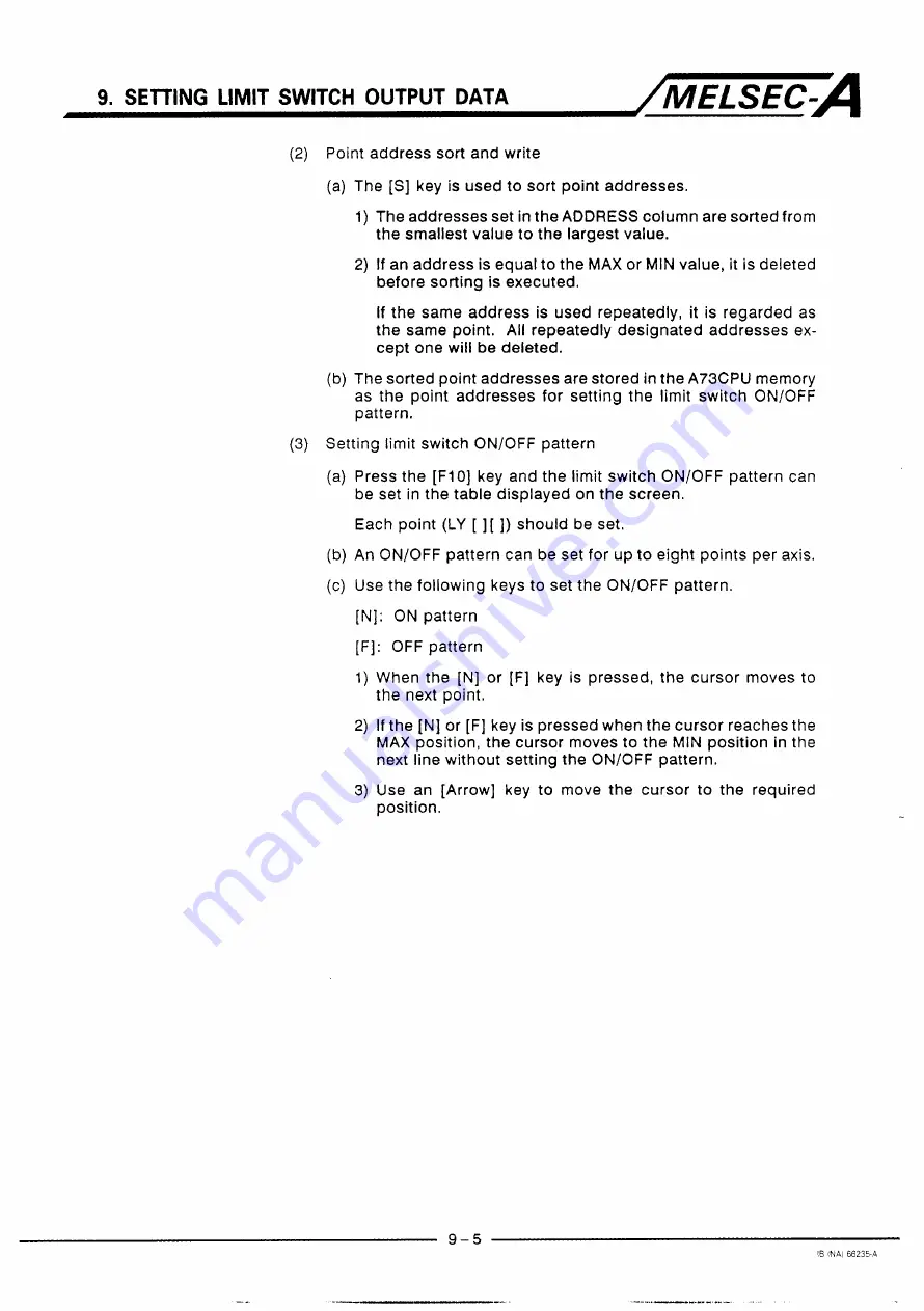 Mitsubishi MELSEC-A A6MD Operating Manual Download Page 108