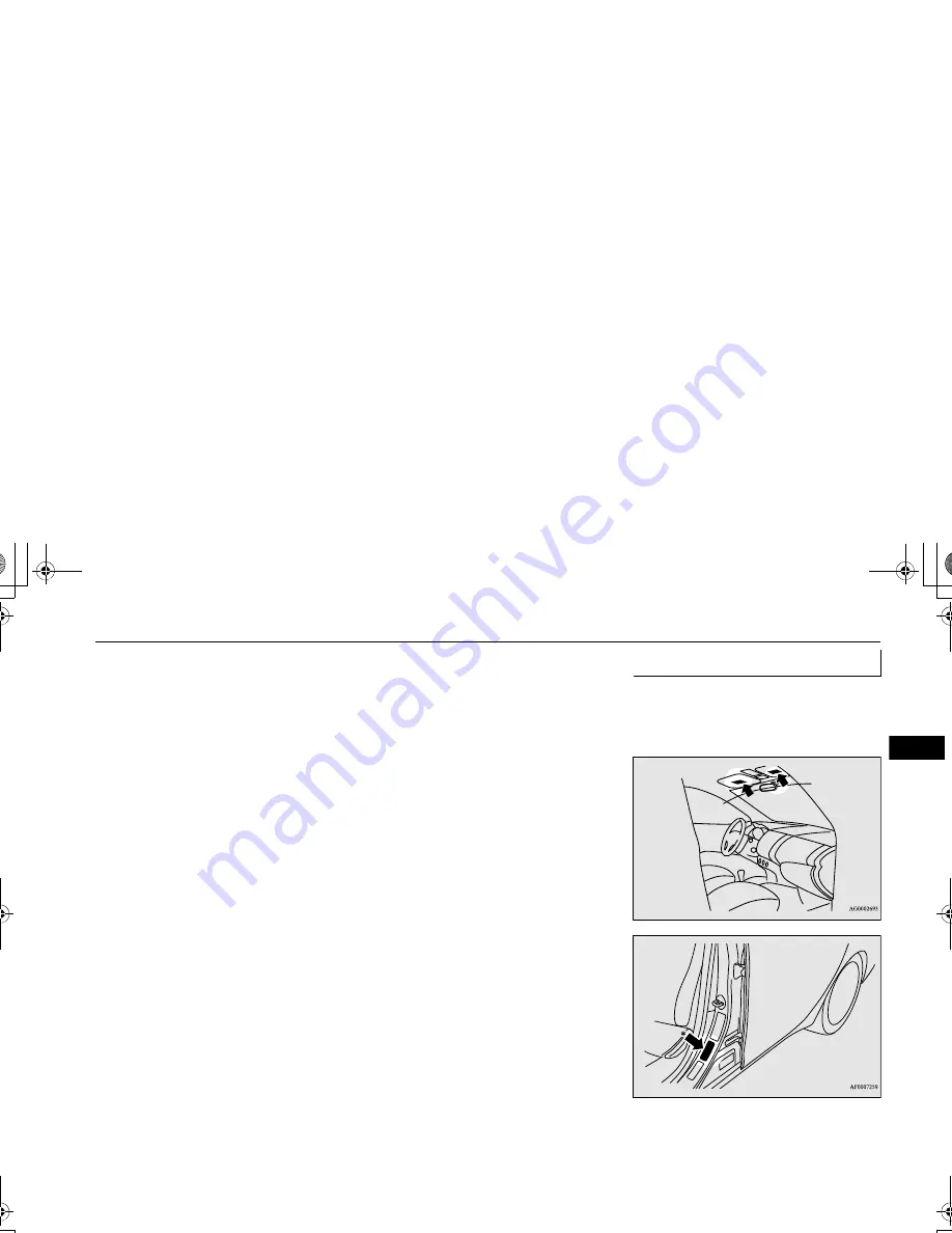 Mitsubishi Mirage 2017 Owner'S Manual Download Page 62