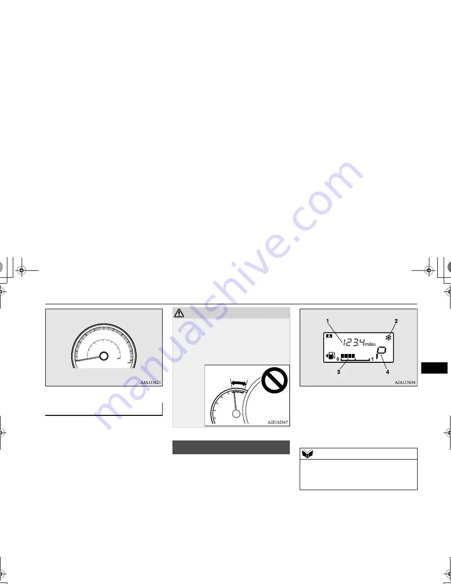 Mitsubishi Mirage 2017 Owner'S Manual Download Page 124