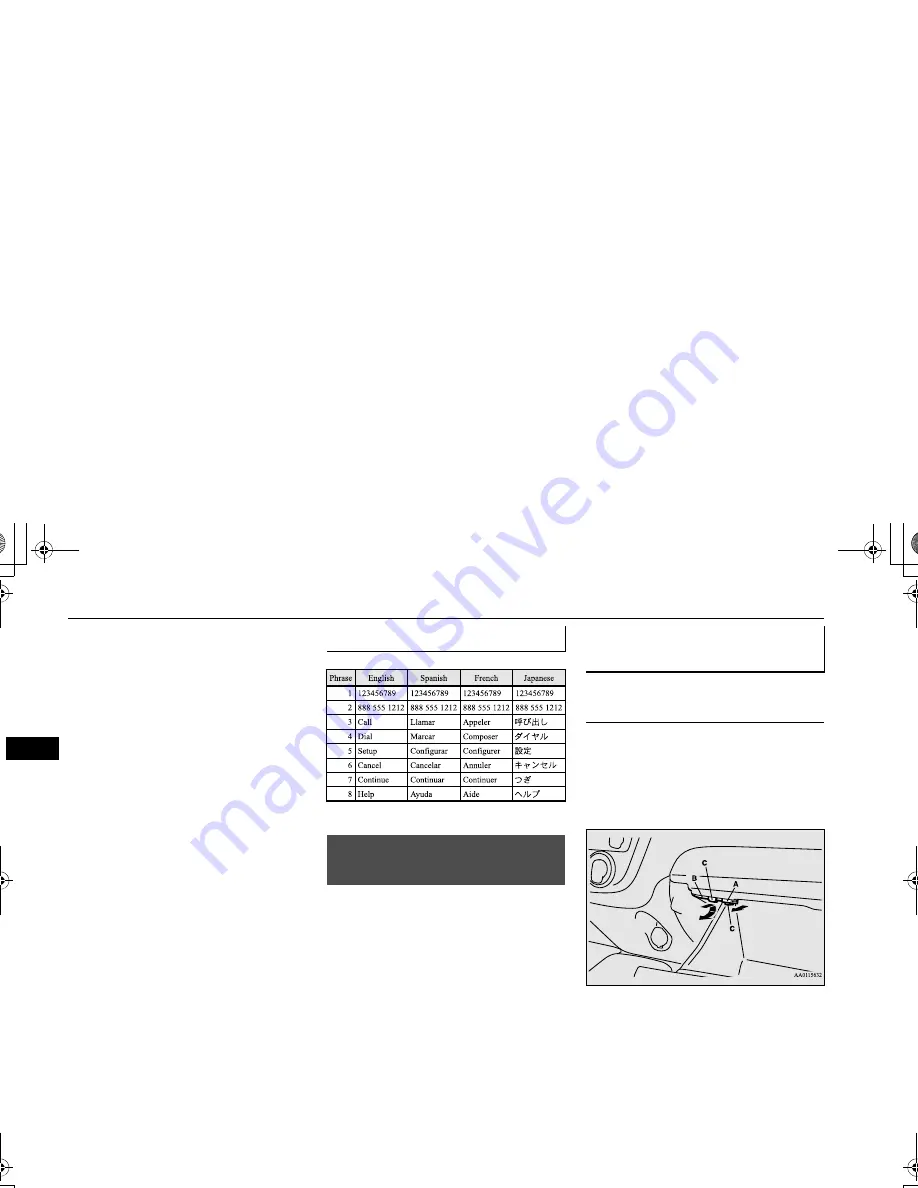 Mitsubishi Mirage 2017 Owner'S Manual Download Page 165