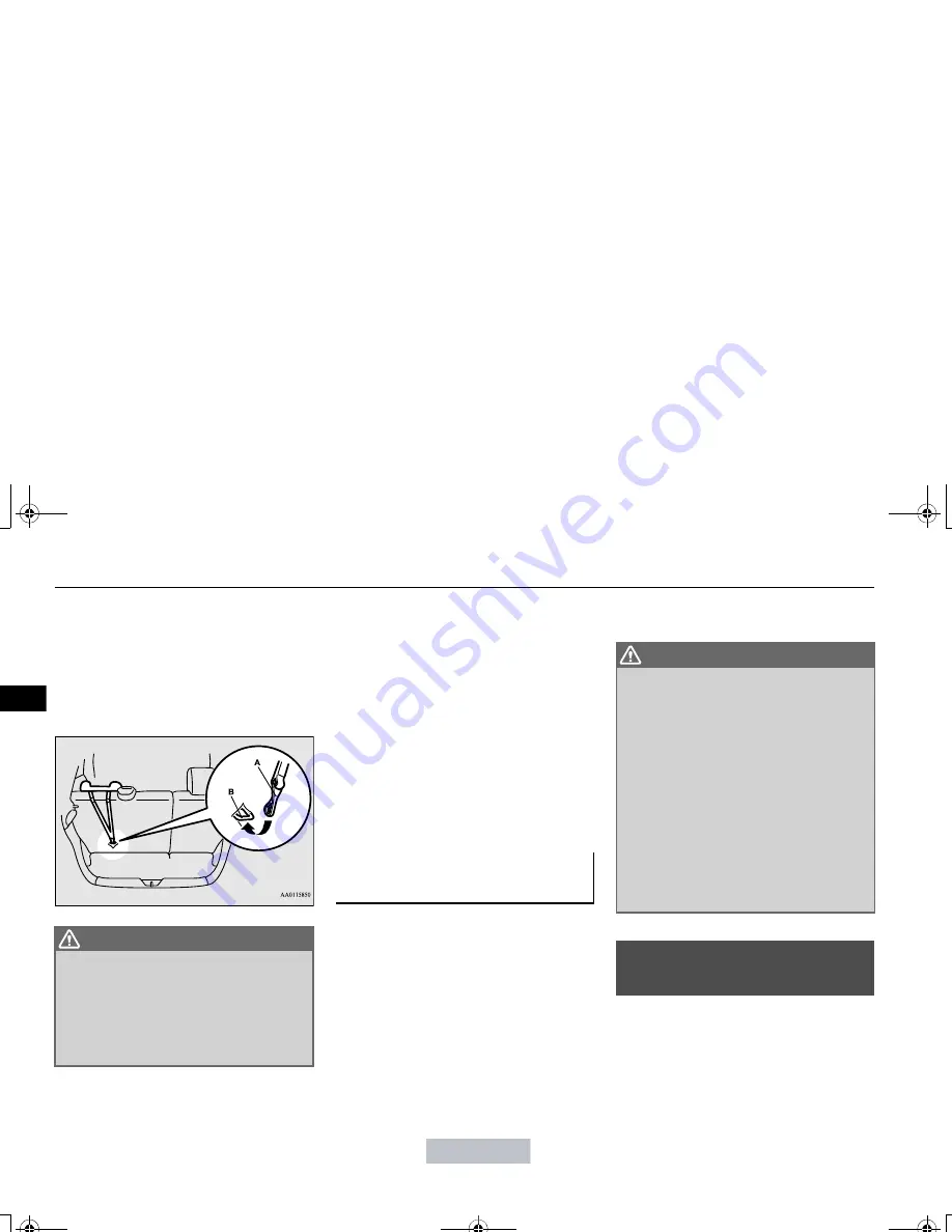 Mitsubishi MIRAGE Service Manual Download Page 45