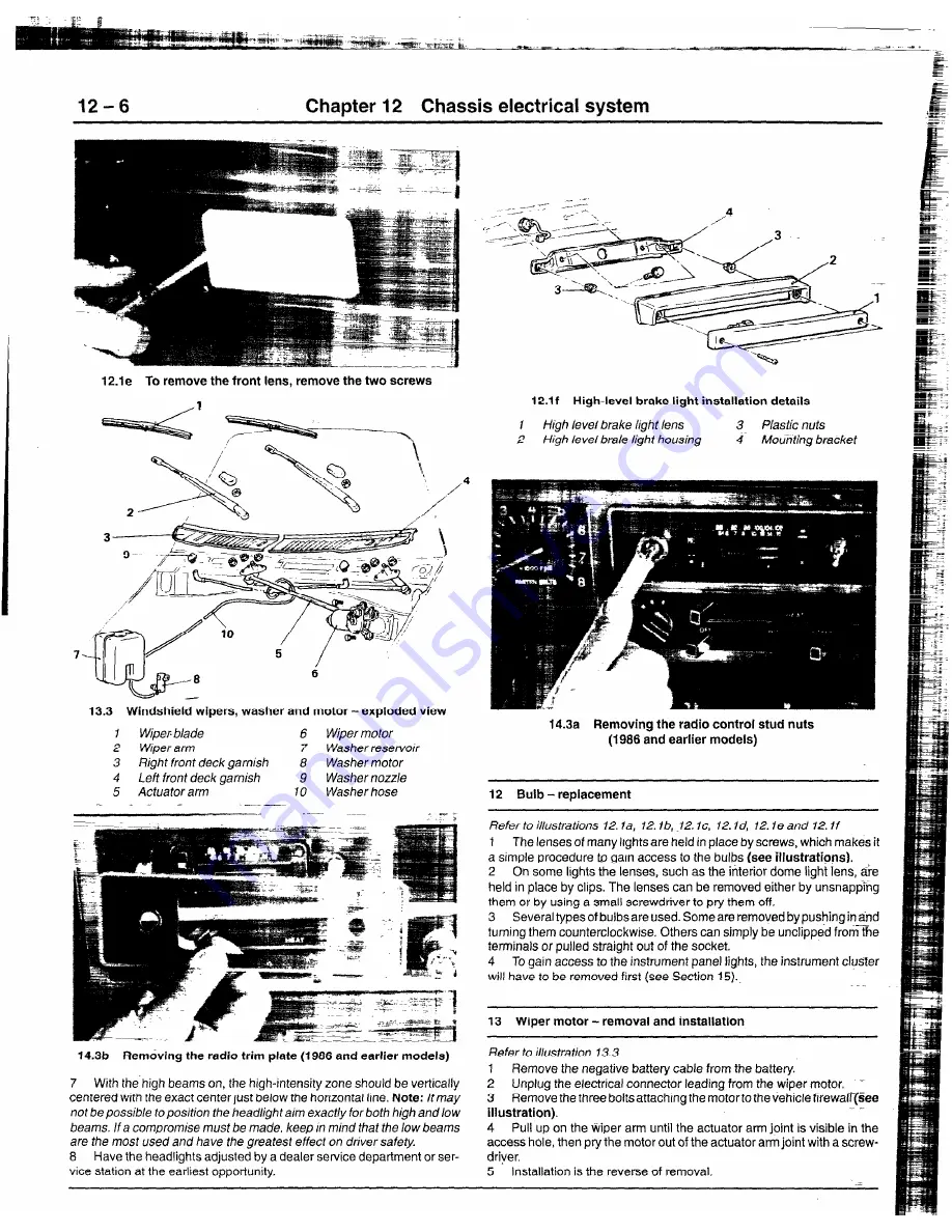 Mitsubishi Montero 1988 Manual Download Page 132