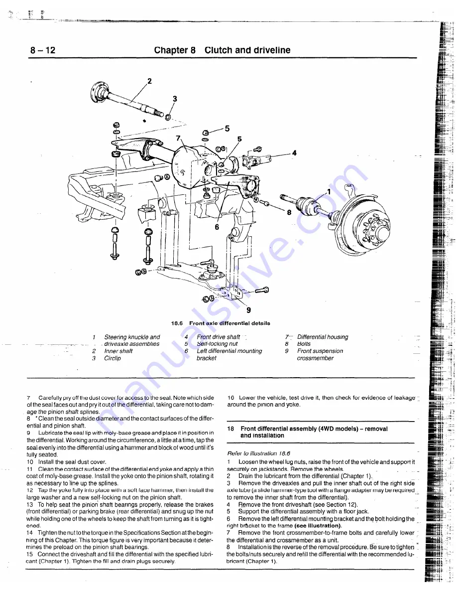 Mitsubishi Montero 1988 Manual Download Page 157