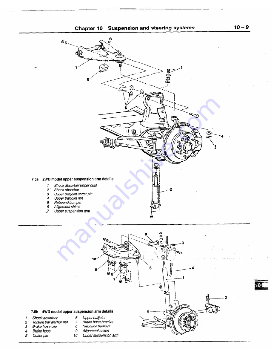 Mitsubishi Montero 1988 Manual Download Page 316