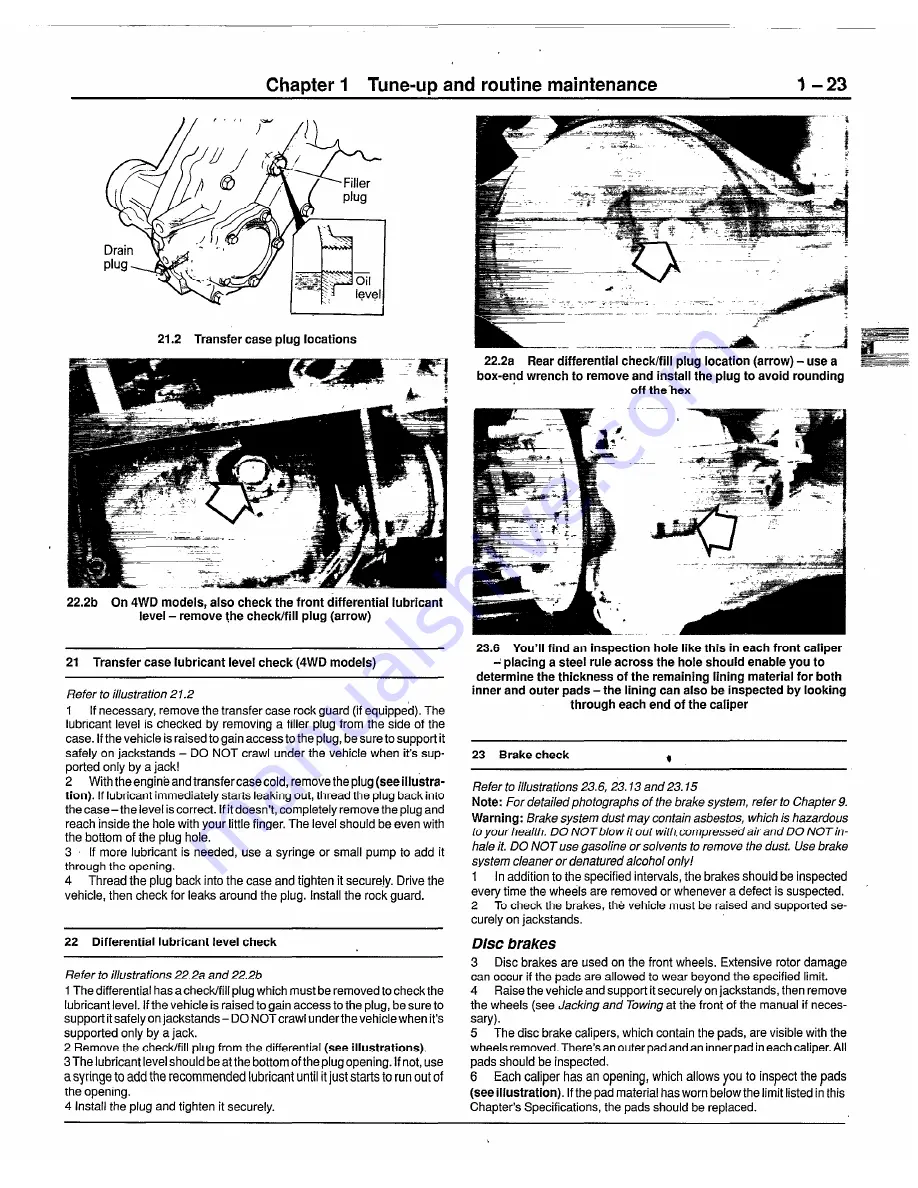 Mitsubishi Montero 1988 Manual Download Page 352