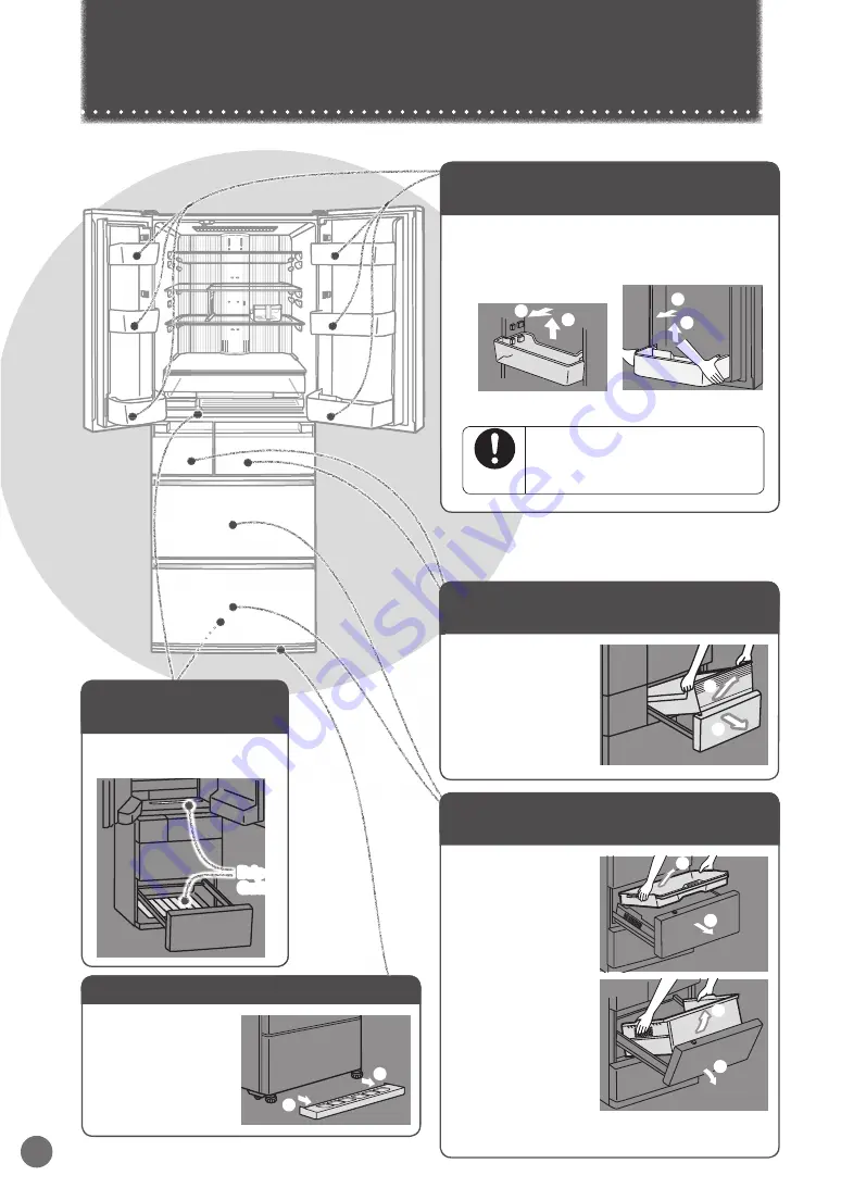 Mitsubishi MR-WX743Y Operating Instructions Manual Download Page 30